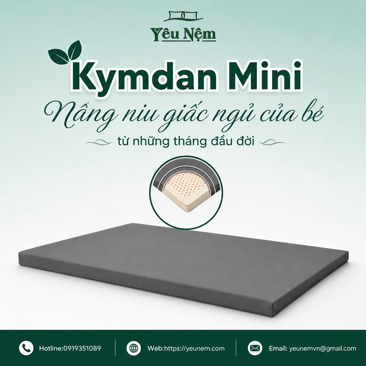 Nệm Mini Kymdan