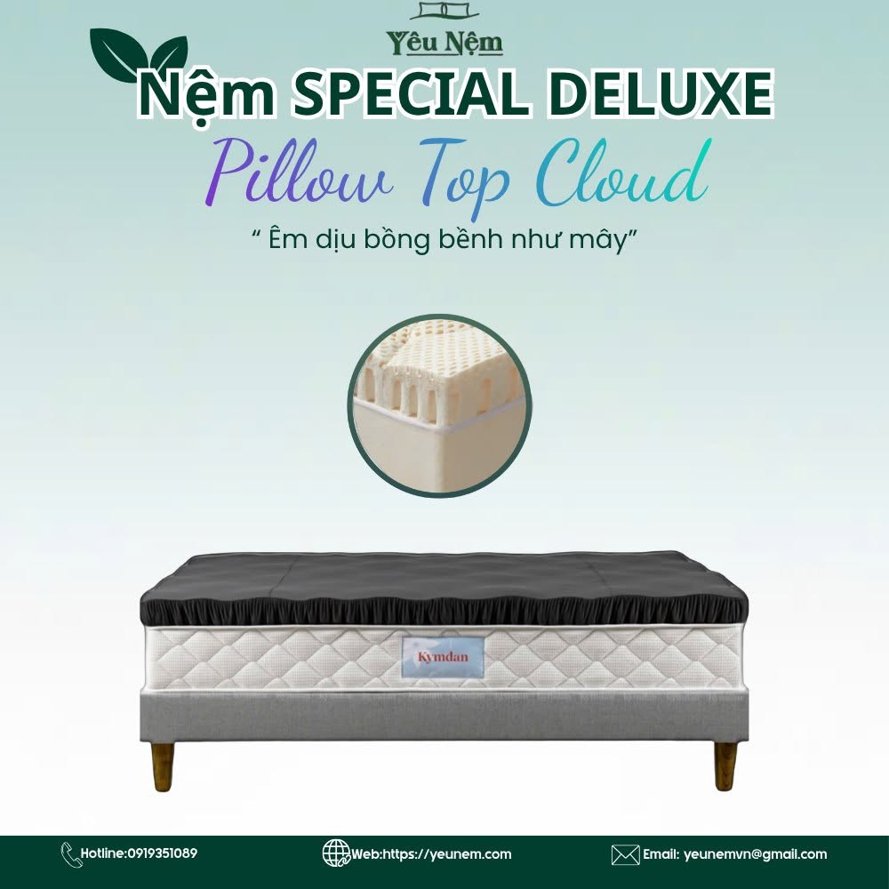 Nệm Kymdan Special Pillow Top Cloud